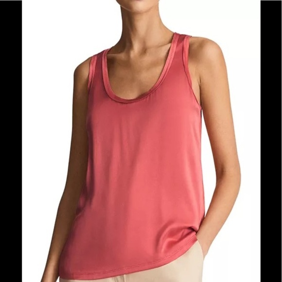 The Limited Coral Sleeveless Tank Blouse, Size M - Picture 14 of 14